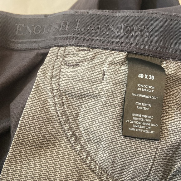 Men’s ENGLISH LAUNDRY Pants - Picture 12 of 14